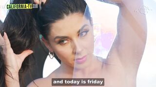 Luiza Marcato, famous influencer, is caught naked in a married man's taxi