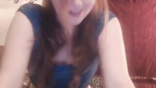 Hot Babe Pleasures Herself with Dildo and Fingers on Webcam