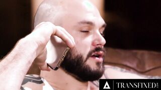 TRANSFIXED - Unfaithful Hung Stud Fucks Ariel Demure While On The Phone With His Ex-Wife Tori Easton