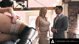 MODERN-DAY SINS - Secretly Bi-Curious Rachael Cavalli Is Offered A 3 Way With Hot Chloe Surreal