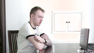 Two big dicks at the interview