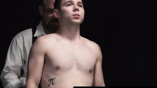 Danny Wilcoxx's smooth and sexy ass with his balls hanging from behind waiting to be
