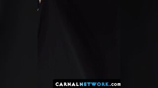 Master Legrand Wolf tugged the boy's balls and tightened them in his grip while anal