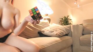 Tessa Fowler - Day With Tessa Diary - Rubik's Cube one