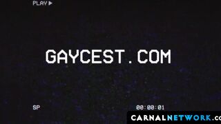 Alex Killian put Austin on his side and pressed his leaking cock up in his smooth hol