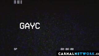Mr. Alex Killian laid back on the boy's tiny bed and got anal fucked by the boy's raw