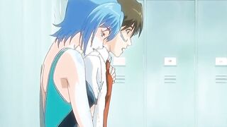Sexy college teen rides her man