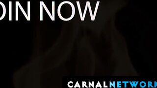 Queer Cameron Basinger shivered as he got spit roasted in threeway by Masters Cox and