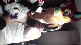 Revy and Blaise's Interracial Bareback Amateur Video