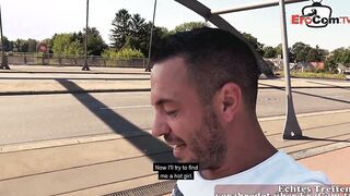Sex on the side of the road with a inked breast miracle