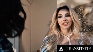 TRANSFIXED - Tranny Spirit Ariel Demure Appears To Charlotte Sins To Help Put Her Life Back On Track