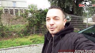 Sex into the vehicle with a petite bimbos from the internet