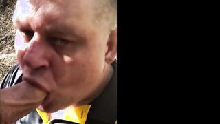 Muscled Hunks Outdoor Face Fuck