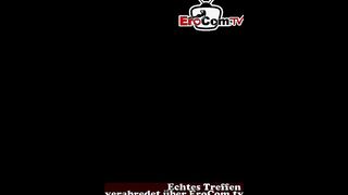 Anal penetration for blonde by ebony man