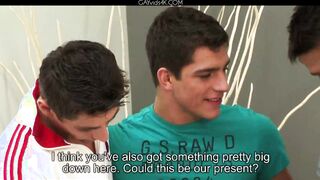 Ariel Vanean, Jean Daniel Chagall, Alex Orioli And Brandon Manilow Part 1 Film Scene