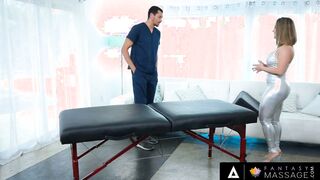 FANTASY GRIND - Beauty Hispanic Betty Foxxx Gets Her Booty Screwed By Her Masseur's Long Penis