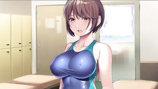 -ApaMotion- Swimsuit love with a big-breasted girlfriend The Motion Anime