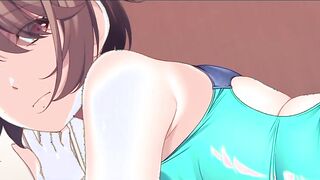 -ApaMotion- Swimsuit love with a big-breasted girlfriend The Motion Anime