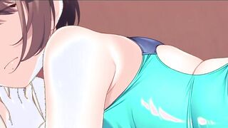 -ApaMotion- Swimsuit love with a big-breasted girlfriend The Motion Anime