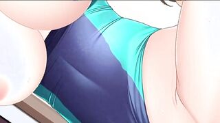 -ApaMotion- Swimsuit love with a big-breasted girlfriend The Motion Anime