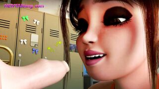 Monster Cock vs Small Cock - FULL HD Shemale Animation 2024