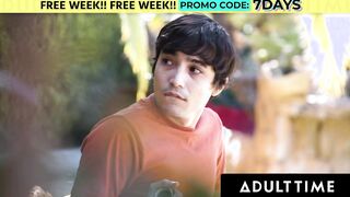 ADULT TIME - Widowed Stepmom Rachael Cavalli Flashes Naive Teenie Stepson So He'll Want To Banged Her!