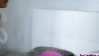 Busty trainor facesitted by her hot customer