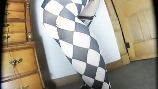Twink Crossdresser Cums Dancing
