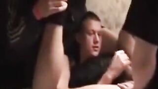 Big-Cocked British Chavs in a Dirty Threesome