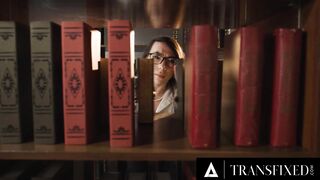 TRANSFIXED - Dyke School Girl Wants A Taste Of Bestie Emma Rose's & sexy Librarian Kasey Kei's Dicks