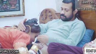 Indian Shadi Ke Rat Husband Ke Samne Boyfriend Ke Sath Hardcore Sex Full Masti