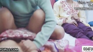 Indian Shadi Ke Rat Husband Ke Samne Boyfriend Ke Sath Hardcore Sex Full Masti
