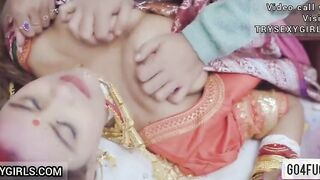 Indian Shadi Ke Rat Husband Ke Samne Boyfriend Ke Sath Hardcore Sex Full Masti