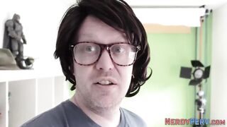 Yorkshire dude cum sprays little brits face