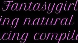 Fantasygirl Crazy Sexy natural huge booty into Bouncing compilation