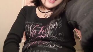 chinese amateur geeks is fingers her cunt into a bathroom