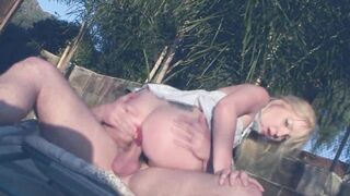 18yo teenie gets hes booty stufed at outdoors nailed date