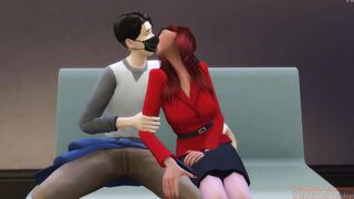 Blackmailed Schoolgirl Fucks His School Professor Inside her office So