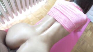 Huge thick penis fucks tight vagina with happy ending jizzed