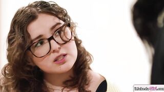Stepmom fucks stepdaughter with strap on