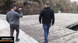 Jj Thorne cannot wait to have his face buried deeply in hunky Logan Carter's manhole