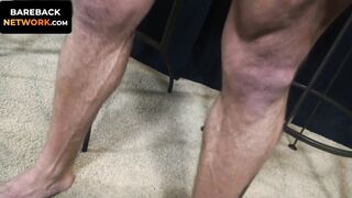 Muscular Sean Duran wastes no time fucking Riley's face like it was a tight hole