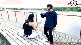 Inked woman Kate Nox seduced by fake agent