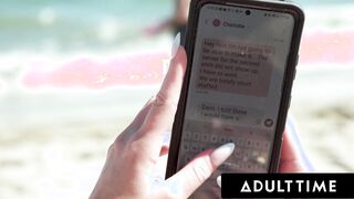 ADULT TIME - Adira Allure's WILD MMF BI-CURIOUS 3SOME With Her boyfriend & His Best Friend! FULL FILM