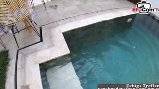 Amazingly Hot 19 year old into a bikini having an outside vacation pounded