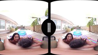 Double the fun with with babe babes Ashley Adams and Eliza Ibarra