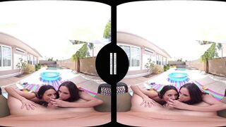 Double the fun with with babe babes Ashley Adams and Eliza Ibarra