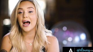 GIRLSWAY - Heterosexual But Lonely PAWG Kali Roses Begs Naturally Stacked Lesbo Violet Myers To Banged