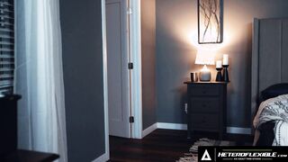 HETEROFLEXIBLE - Aroused Twinkie Carter DelRey Barely Can Take Stepdaddy Drew Sebastian's BIG Cock