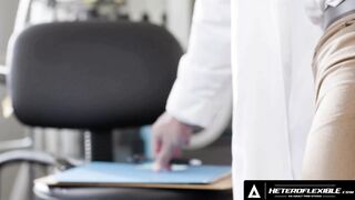 HETEROFLEXIBLE - Lustful Doctor Brogan Has Voluptuous Anal Swap Banged! With Bf Zario Travezz
